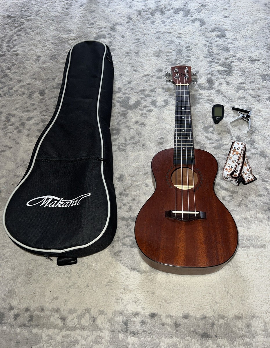 Makani Ukulele Makani Muk-Maho S1 Ukulele With Bag, Tuner
