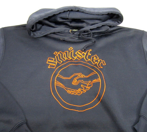 Sinister Brand Anderson Silva Spider Hoodie Men M/L Muay Thai UFC MMA Soft RARE