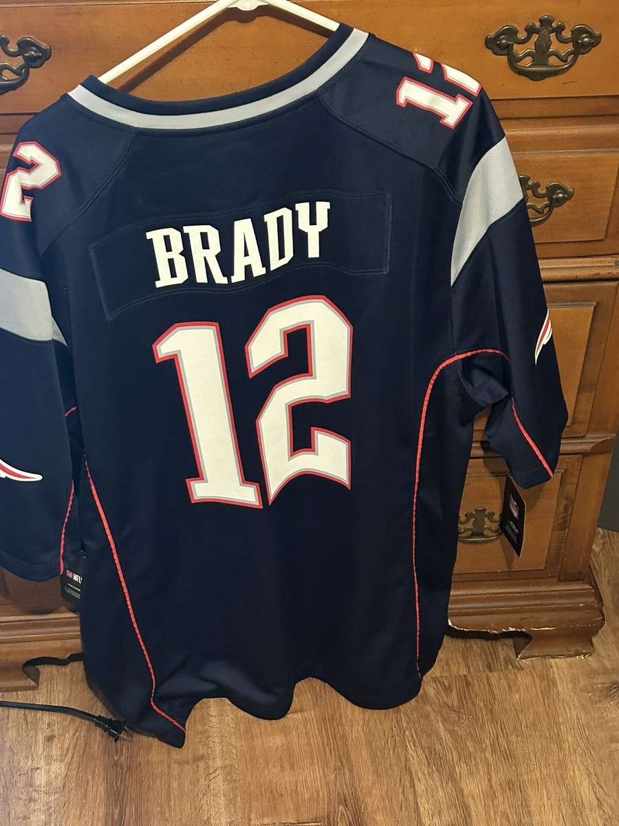 Nike Tom Brady England Patriots Jersey 2017 Licensed Sz-2xl