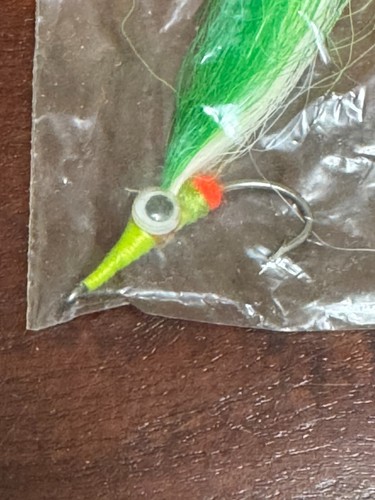 VINTAGE OHIOS FLY ANGLERSMAIL PIKE & SALTWATER LURE/FLY - Picture 3 of 4