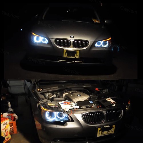 80W LED For BMW Angel Eye Upgrade Bulbs Halo For BMW 5 Series E39 M5 E60 E61 - Picture 10 of 10