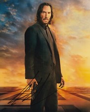KEANU REEVES signed autograph 20x25cm JOHN WICK in person autograph ACOA