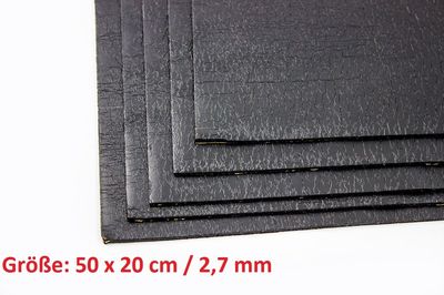 ADM-Matte Anti-Dröhn-Matte 50x20cm 2,7mm 5 / 11 / 20 / 25 / 50 Karosserie ADM db