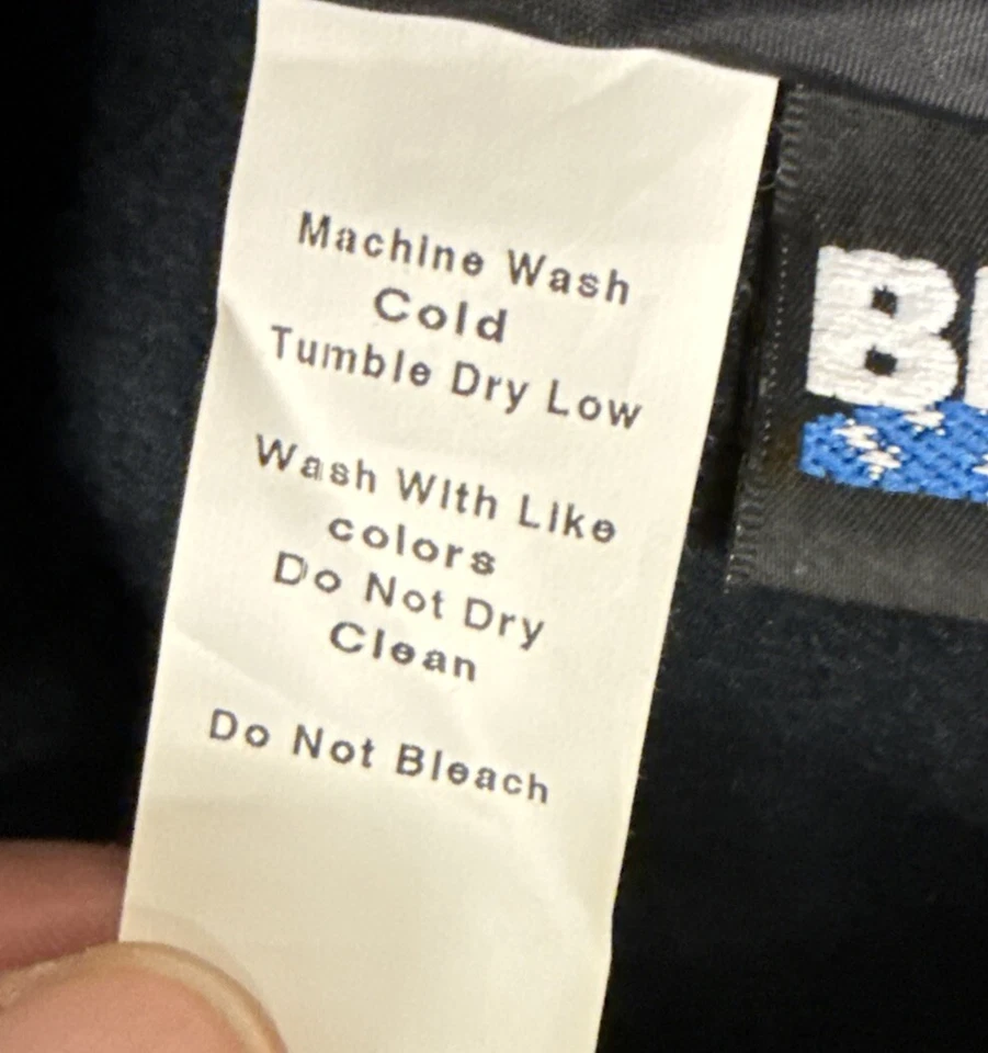 NWT Blauer 4650 Warm Fleece Jacket Dark Navy Mens Medium Tall - Image 4 of 4