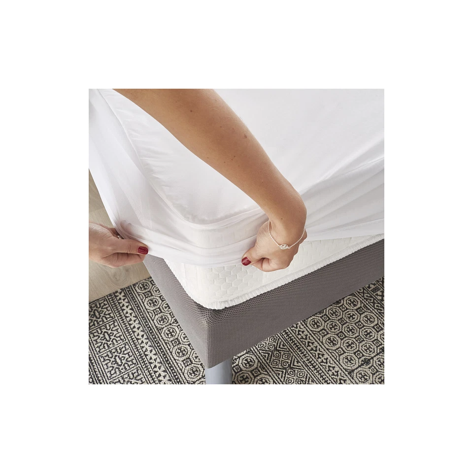 Sweetnight - Protège matelas | Alèse Imperméable et Micro Respirante | Souple et - Photo 3/4