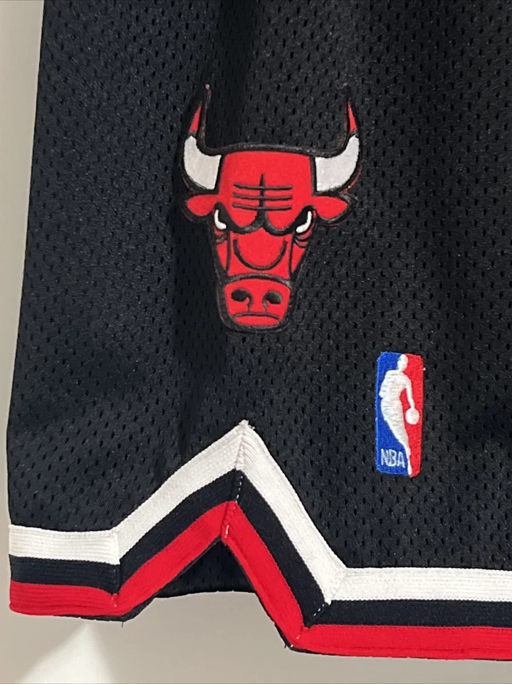 Chicago Bulls Vintage Nike Shorts 1990's Size 34 Michael Jordan 100% Authentic - Image 2 of 4