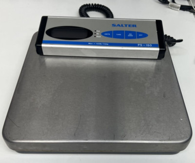 Salter Brecknell PS150 Portable Slimline Digital Shipping Bench Scale 150lb