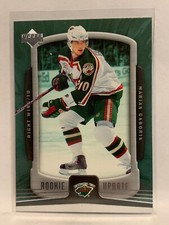 #48 Marian Gaborik Minnesota Wild 2005-06 Upper Deck Rookie Update Hockey Card