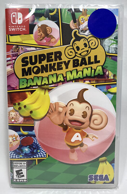 Super Monkey Ball Banana Mania Nintendo Switch New Sealed