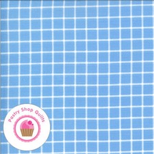 Moda ON THE FARM 20707 20 Blue Striped STACY HSU Quilt Fabric Children's