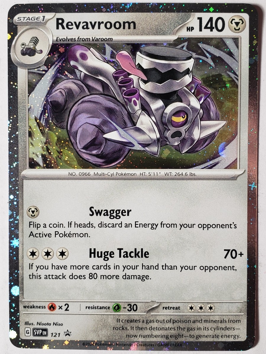 PROMO Revavroom SVP121 NM / M - HOLO - Twilight Masquerade Pokemon