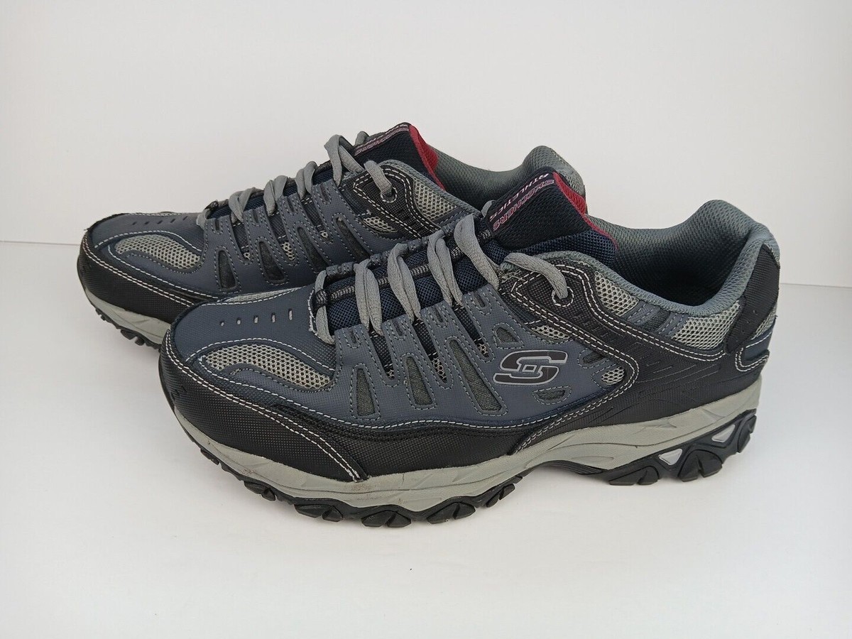 Skechers Men After Burn Memory Fit 50125EWW BLK Athletic 