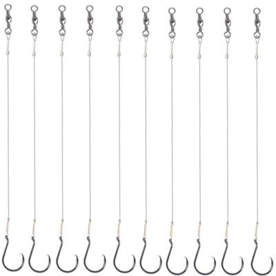 european ice fishing lures Kit 132pcs Marabou Jigs Spoons Maggots Weight:2 1/2 oz. Double Offset Circle Hook 8 strand All come loaded in