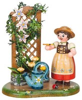 Hubrig Volkskunst, Erzgebirge, Landidyll – Sommerblumenranke, 330H0001