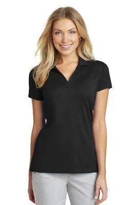 Port Authority Womens Rapid Dry Mesh Polo L573 - Image 1 of 3
