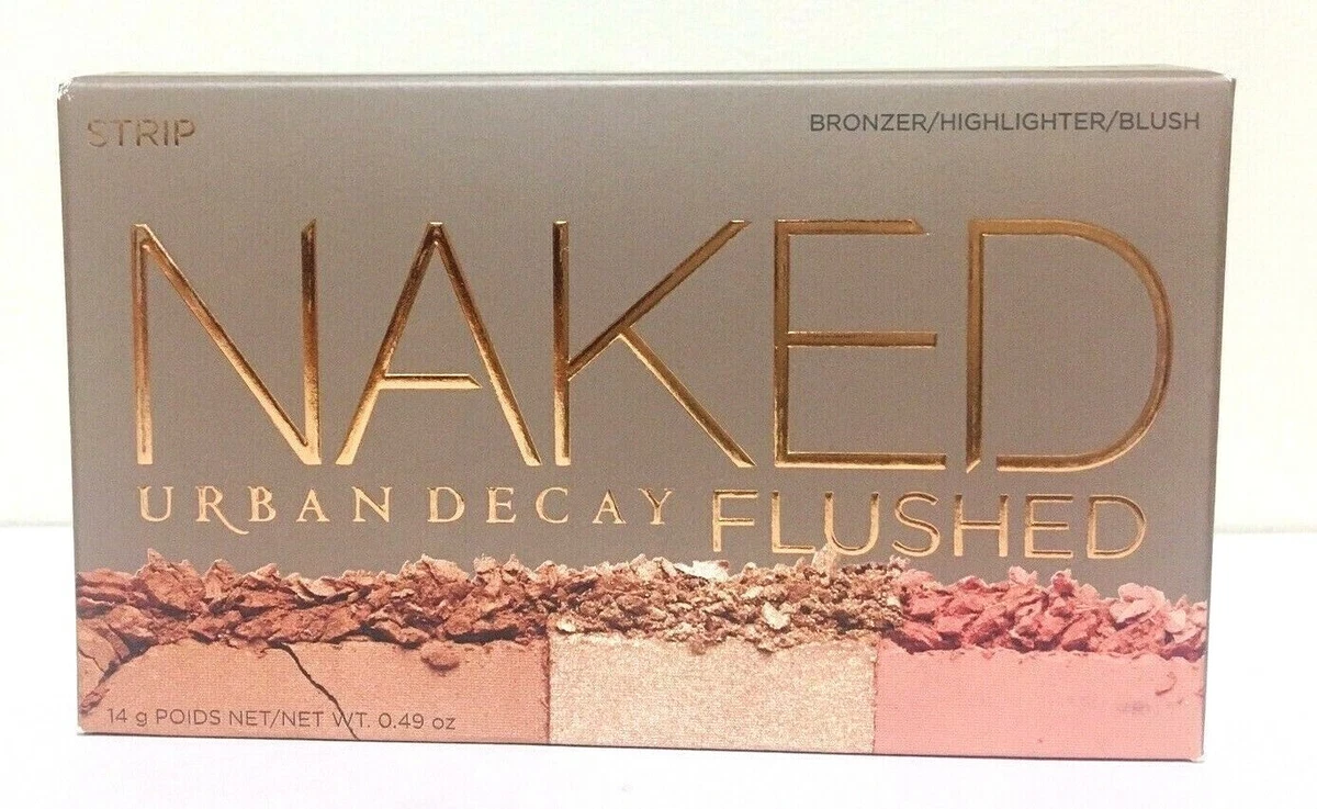 Urban Decay Naked Flushed 3-in-1 Bronzer Highlighter & Blush STRIP 0.49 oz  14 g 604214921047 | eBay