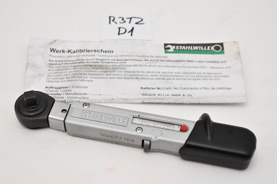 Stahlwille Manoskop 730/2 Drehmomentschlüssel 4-20Nm mit Ratsche Ex. Bundeswehr