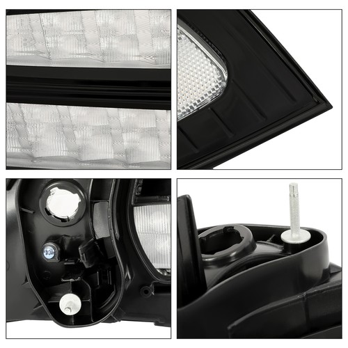 Rear Tail Light For 2004-2008 Acura TL Black Housing Clear Lens Halogen LH RH - Picture 10 of 24