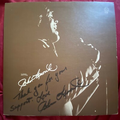 Love, John Lamont~1976 Nice Records Stereo LP~SIGNED~Folk Soft Rock~VG+ Vinyl