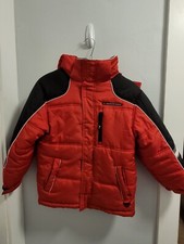Kid Protection System - Performance Outerwear -Boy's Zip Up Jacket - Red -Size 7