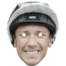 Frankie Dettori Jockey Celebrity Card Face Mask - Ready To Wear - Fancy Dress