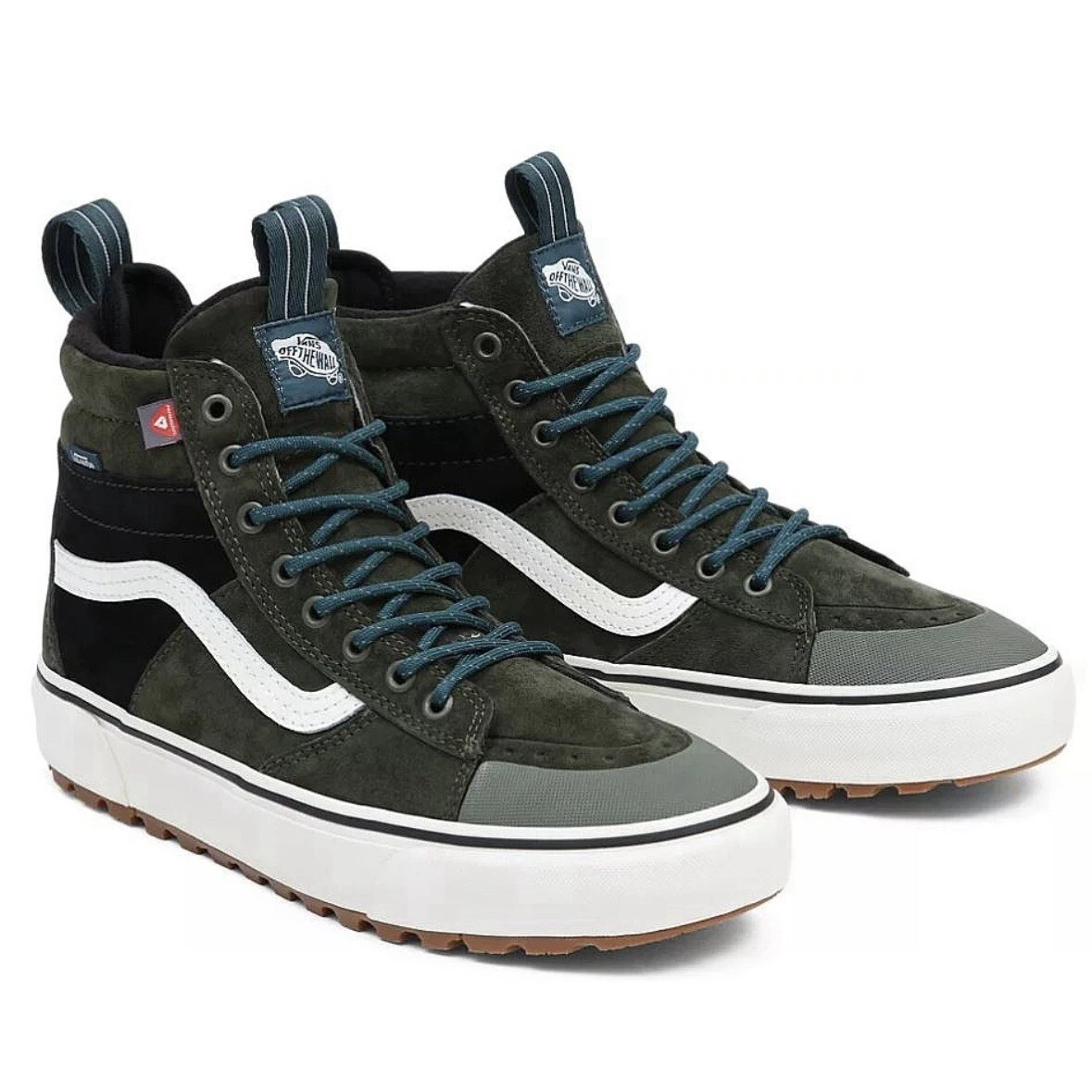 VANS Men\'s 8.5 MTE Sk8 Hi Pine Green Suede Black Outsole $_57.JPG?set_id=880000500F main image 3