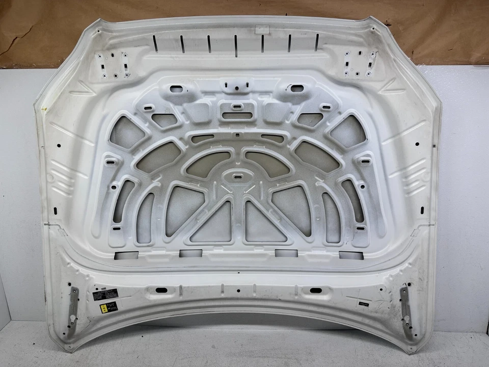 HAIL! 2018-2024 Volvo XC60 Hood Panel Bonnet Shell OEM Aluminum White SWEDEN Foto 2 de 4