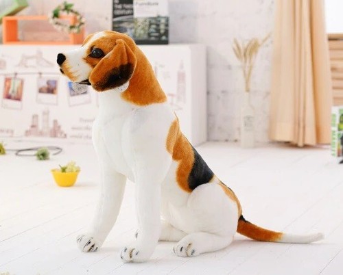 Beagle Dog 11.8 Inch Stuffed Animal Plush Toys Toddler Doll Kids Gifts - Picture 3 of 13