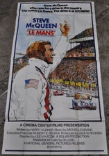 Le MANS 1971 ORIGINAL 41X81 NR-MINT 3-SHEET MOVIE POSTER STEVE McQUEEN