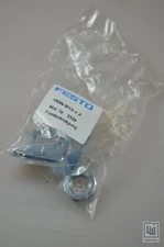 Festo, HBN 8/10x2, 5124, Fussbefestigung / Foot mounting - Neu / New
