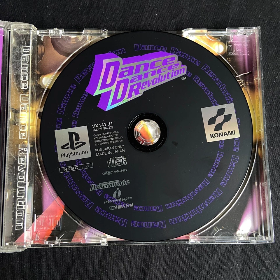 PS1 Dance Dance Revolution Playstation 1 - NTSC-J Game CIB - Image 3 of 3