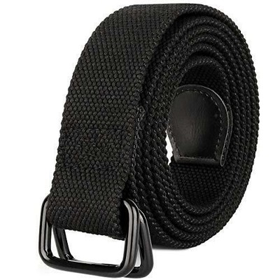 black canvas belt