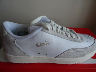 nike court vintage trainers white sail platinum tint