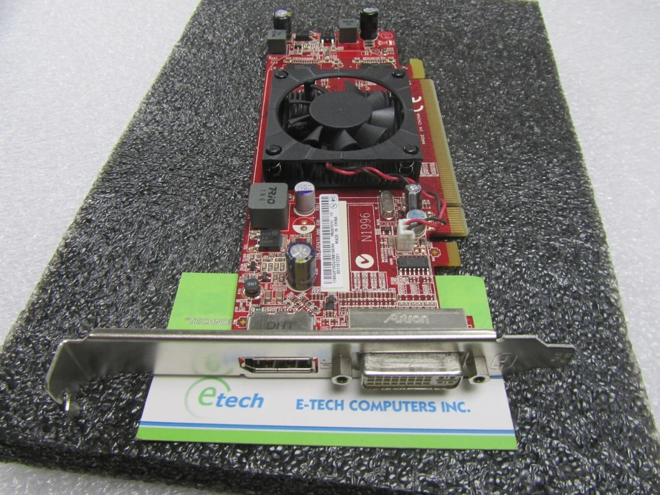 89Y6151 - AMD HD5450 512MB PCIe Video Card / 1x DisplayPort + 1x DVI - Image 4 of 4