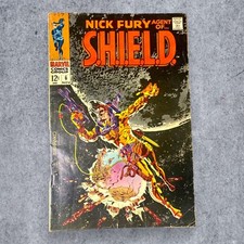 Nick Fury Agent of SHIELD #6 - Jim Steranko Cover Artwork Ungraded See Pictures