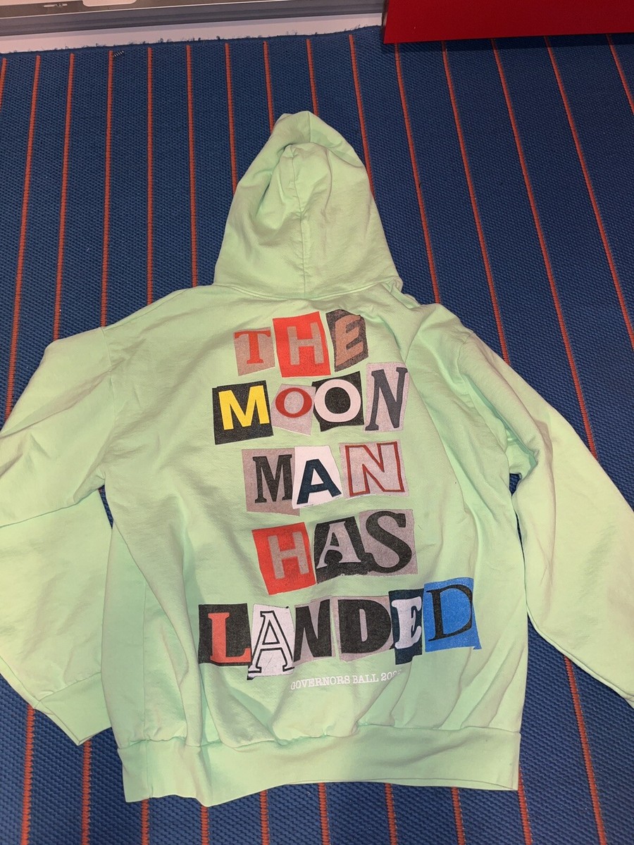 New I Love NYC/Moon Man/Gov Ball Kid Cudi Hoodie | eBay