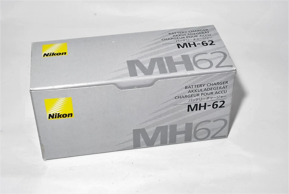 Cargador de batería Nikon MH-62 para EN-EL8 - Coolpix S50, 51, 52, P1, etc de Japón Foto 2 de 4