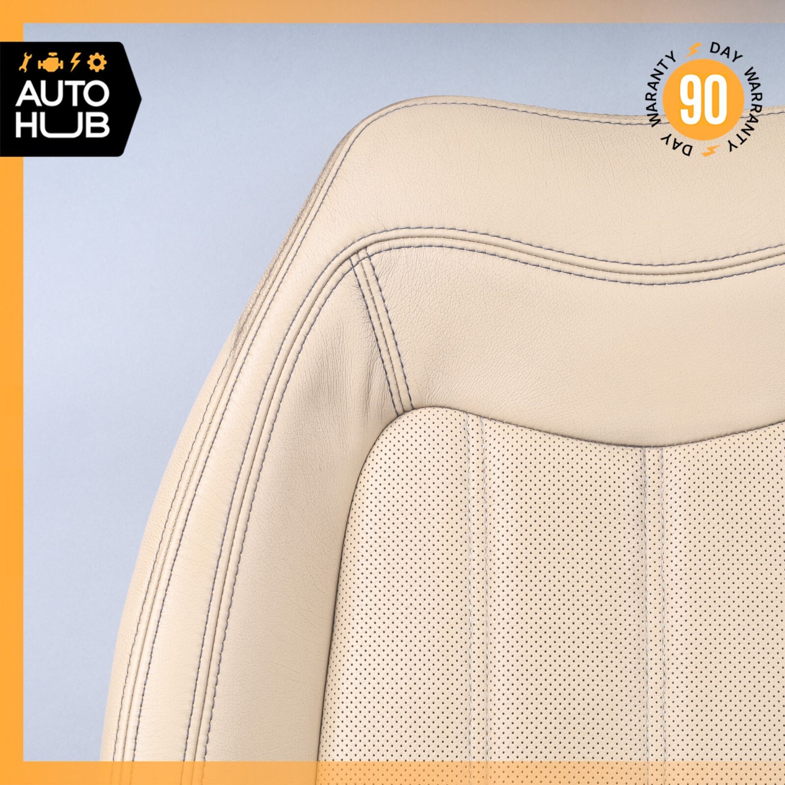 10-12 Maserati GranTurismo S M145 Rear Left Seat Cushion Top Upper OEM 25k