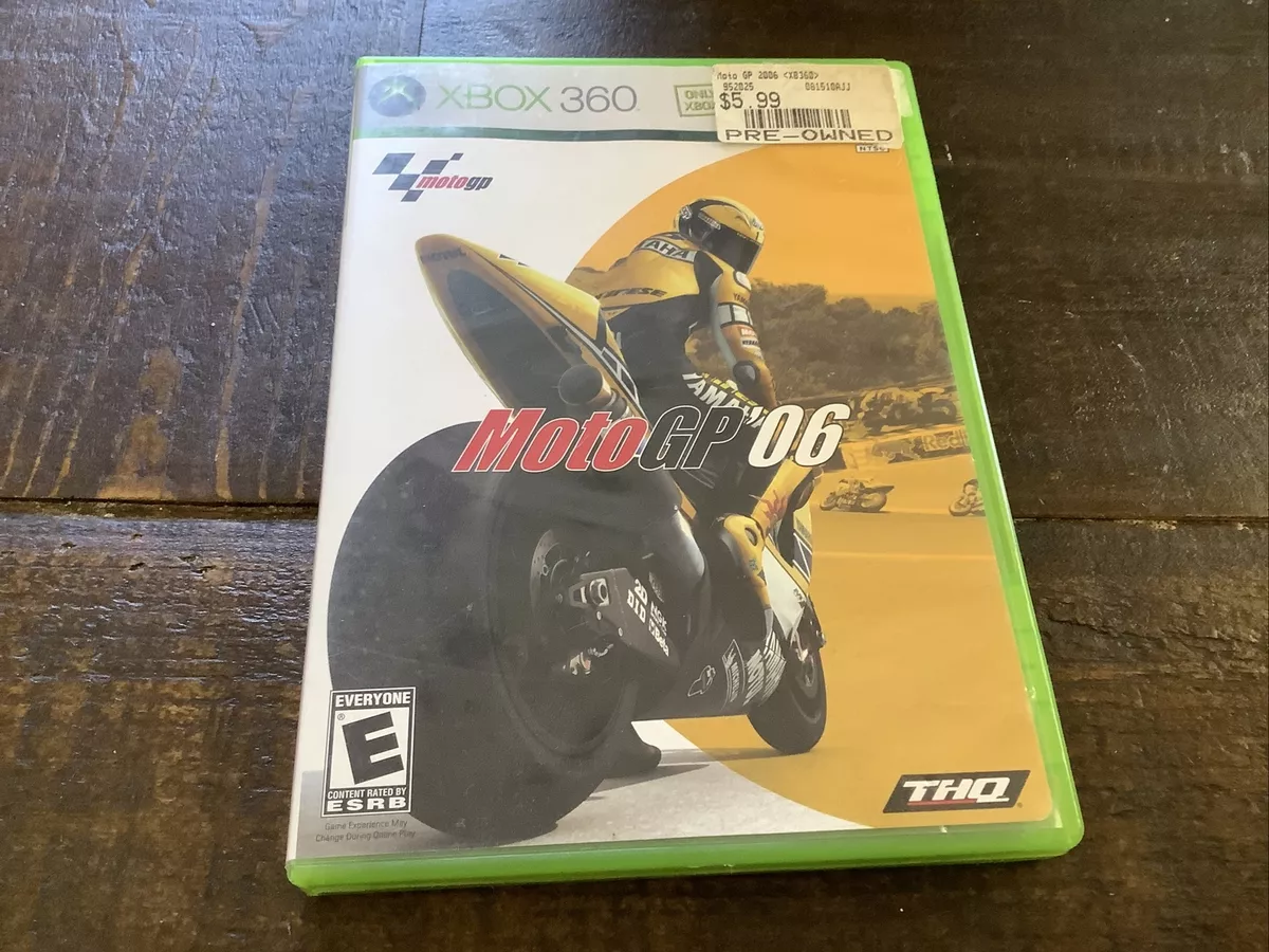 Jogo Moto GP 06 - Xbox 360 Mídia Física Usado