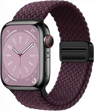 Stretchy Braided Strap Compatible with Apple Watch Series 7 38mm 40mm