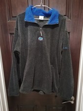 Columbia UF Florida Gators Fleece 1/4-Zip Pullover Jacket Men's Size Large