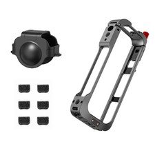 1/4 screw port Protective Frame Case With Lens Cover Kit For Insta360 X5
