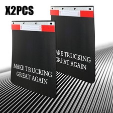 2 24x24 Hdpe Mud Flaps For Peterbilt Freightliner Kenworth Volvo Semi Trucks