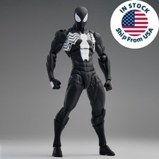 CT Toys Messtoys Symbiote Spider-Man Black Spider Action Figure Boxed (US STOCK)