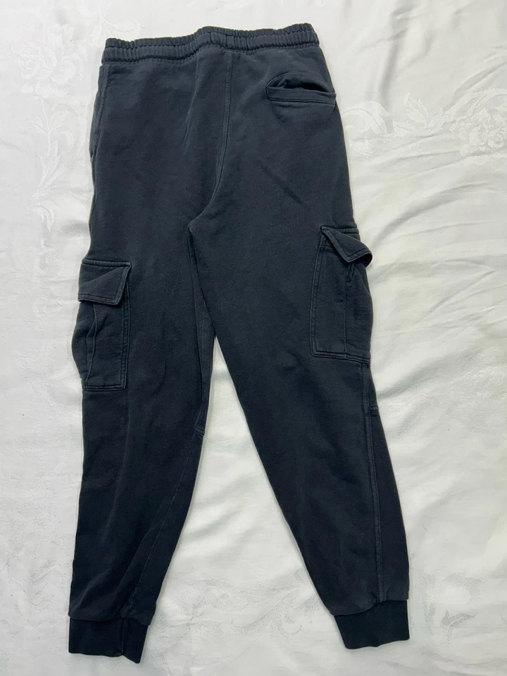 Черные тренировочные штаны Zara для мальчиков на шнурке, размер 11-12. 2D - Изображение 2 из 4