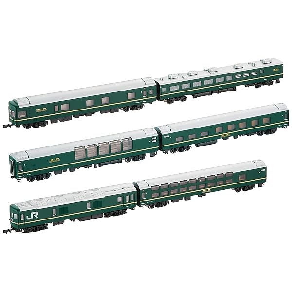 KATO N gauge 24 system Twilight Express Basic 6-Car Set 10-869 model railroa