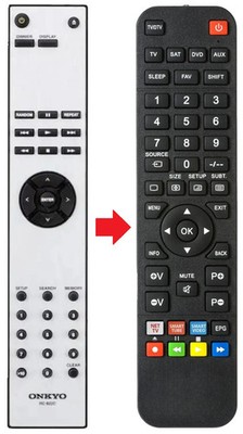 Fernbedienung passend für ONKYO C-7030 | C7030