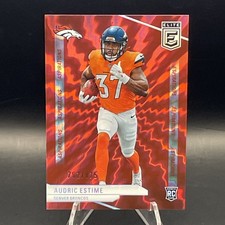 2024 Panini Donruss Elite Aspirations Shimmer #119 Audric Estime /875 Rookie