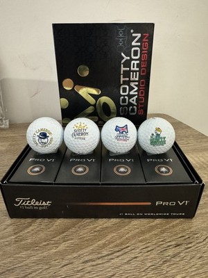 New Scotty Cameron Titleist Golf Balls - U.K. Crew - Pro V1 - 1-Dozen NIB