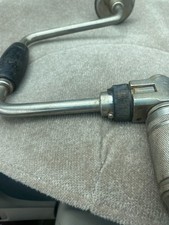 Stanley # 923 Hand Brace Drill Auger Wood Handles USA Made 10"
